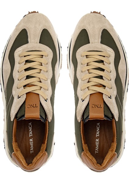 Erkek Deri & Tekstil Vizon/haki Sneakers & Spor Ayakkabı 1149 Monaco Erk Ayk Y25 Vzn/hakı Prst indirimleri