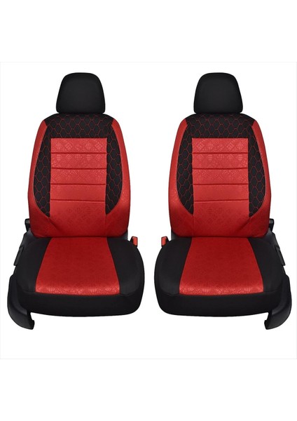 Fiat Palio Uyumlu Kırmızı Oto Koltuk Kılıfı (Tam Takım Ön Arka Araç Koltuk Kılıfı) fiyatları