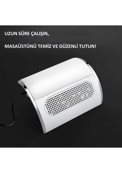 3 Fanlı 40W Profesyonel Tırnak Toz Emici Cihaz Manikür Pedikür Toz Toplama Makinesi Güçlü Vakum Fan fırsatları
