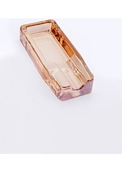Gold Cam Küllük Modern Dikdörtgen Tasarım - PKL0124