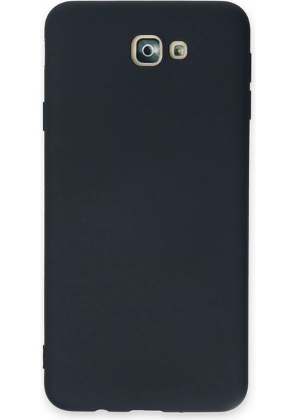 Samsung Galaxy J7 Prime Kılıf Nano Içi Kadife Silikon - Lacivert Ferrg