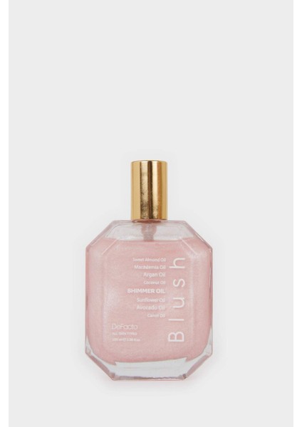 Kadın Defacto Shımmer Blush Meyvemsi 100 ml Parıltılı Vücut Yağı E9461AXNS