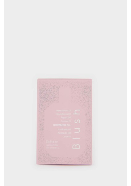Kadın Defacto Shımmer Blush Meyvemsi 100 ml Parıltılı Vücut Yağı E9461AXNS
