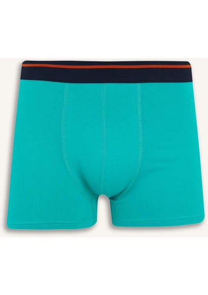 Regular Fit Desenli 3'lü Boxer E3364AX25SP