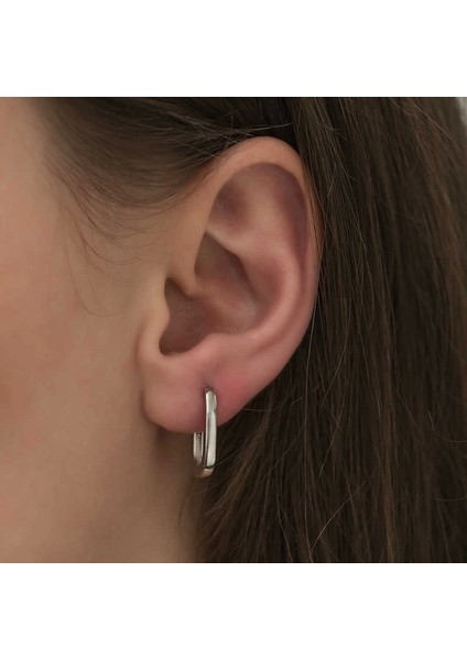 Gümüş Taşsız J Bayan Küpe fiyatları