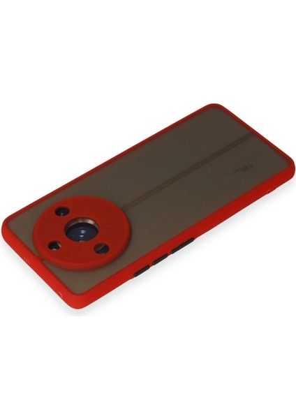 Realme 11 Pro Kılıf Montreal Silikon Kapak - Kırmızı Ferrg
