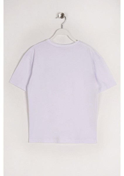 Erkek Çocuk Beyaz Renkli Timeless Baskılı Tişört fiyatları