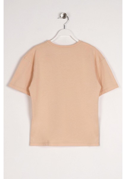 Erkek Çocuk Bej Renkli Timeless Baskılı Tişört fırsatları