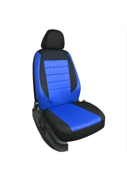 Fiat / Tofaş Tempra Uyumlu Mavi Oto Koltuk Kılıfı (Tam Takım Ön Arka Araç Koltuk Kılıfı) modelleri