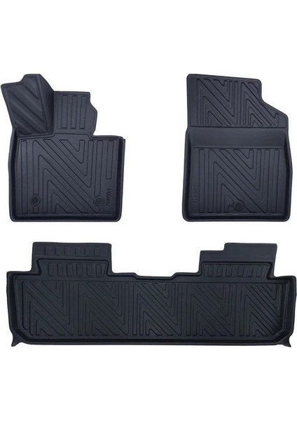 Byd Seal U Dm-I 2023 ve Sonrasi ile Uyumlu Carbon Desenli Ultra Premium Havuzlu Oto Paspas