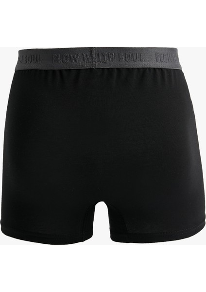 Regular Fit Basic Pamuklu 3'lü Boxer Seti modelleri