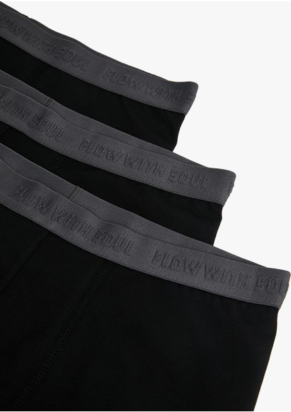 Regular Fit Basic Pamuklu 3'lü Boxer Seti fırsatları