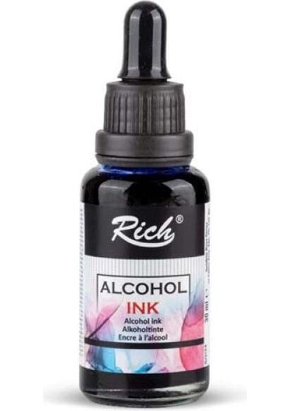 Alcohol Ink Alkol Bazlı Mürekkep 30 ml Mavi 18613