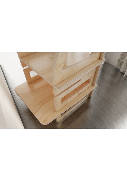 Bebek Mama Sandalyesi, Ahşap Mama Sandalyesi, Montessori 95 cm Mama ve Çocuk Oyun Sandalyesi indirimleri