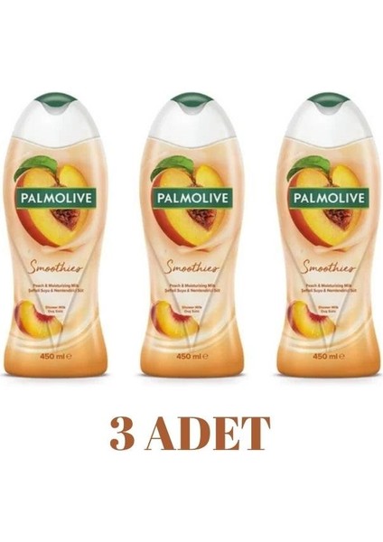 Smoothies Şeftali Kokulu Banyo ve Duş Jeli 450X3 3'lü