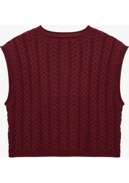 Kolsuz Bisiklet Yaka Saç Örgü Süveter fiyatları