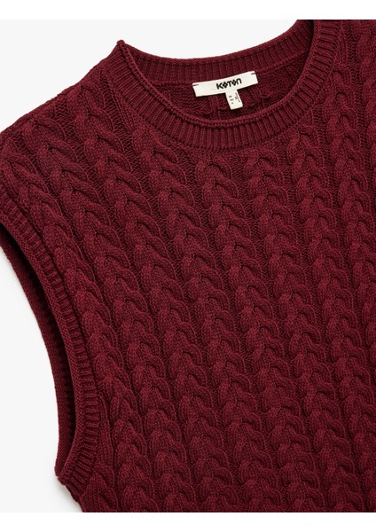 Kolsuz Bisiklet Yaka Saç Örgü Süveter modelleri