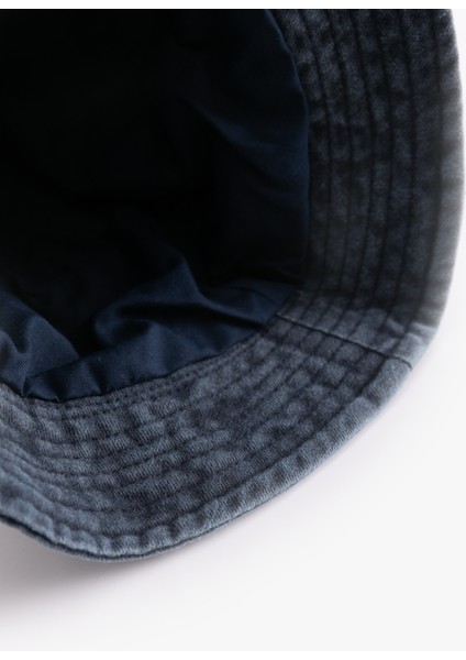 Pamuklu Nakış Detaylı Bucket Şapka