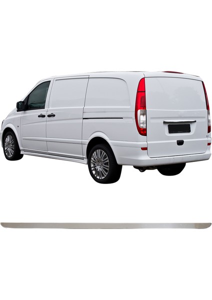 Mercedes W639 Uyumlu 2003-2014 Krom Bagaj Alt Çıtası Paslanmaz Çelik fiyatları