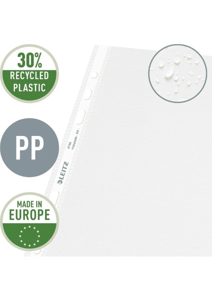 A5 Şeffaf Poşet Dosya, 10 Adet, 50'li Paket, 6 Delik, Dayanıklı indirimleri