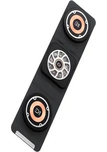 AW14 3in1, 15 Watt Katlanabilir Wireless Şarj Standı