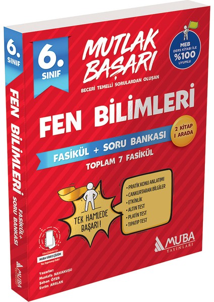 2053 - MB 6.sınıf Fen Bilimleri Fasikül + Soru Bankası