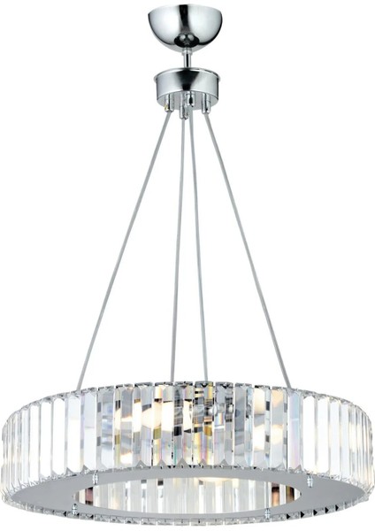 Lüx Elmas 44 cm 10LUK Taş Krom Avize indirimleri