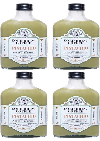 Cold Brew Coffee Pistachio Lactose Free Milk - Laktozsuz Antep Fıstıklı 190 ml - 4'lü fiyatları