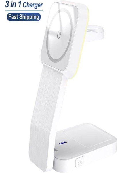 AW18, 15 Watt Mıknatıslı Wireless Şarj Standı