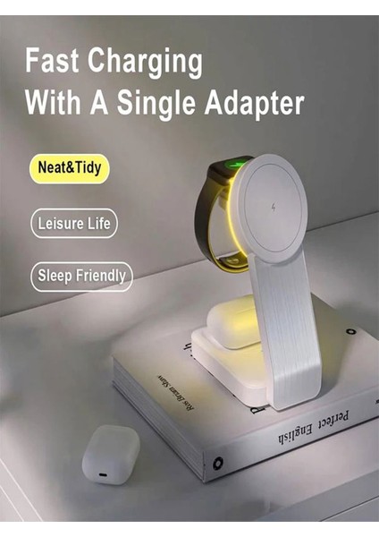 AW18, 15 Watt Mıknatıslı Wireless Şarj Standı modelleri