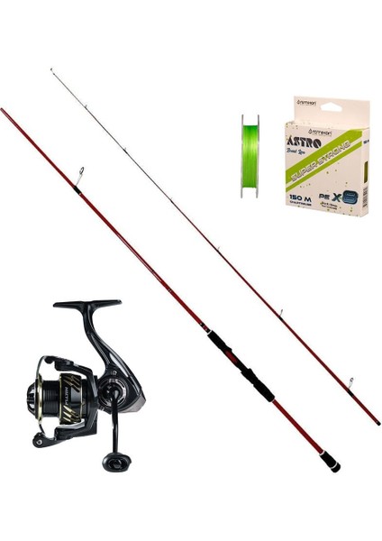 Fujin Sniper 2000 - Okuma Red Spin 212CM 1-12GR Lrf Olta Seti