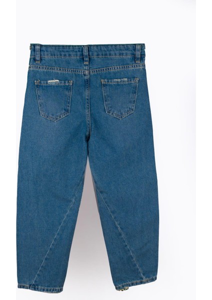 Yigit Butik Mom Fit Kız Çocuk Jean Pantolon fiyatları