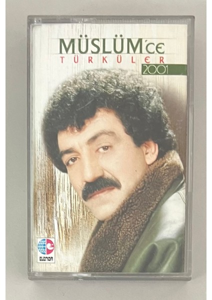 Müslüm Gürses Müslüm'ce Türküler 2001 Kaset (Orijinal Dönem Baskı Kaset)