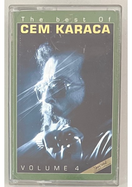 Cem Karaca The Best Of Cem Karaca Volume 4 Kaset (Orijinal Dönem Baskı Kaset)