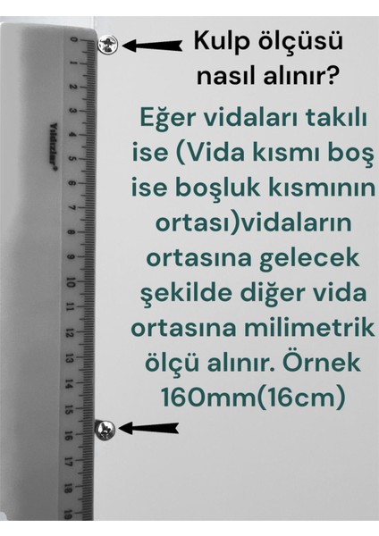 Polimer Alaşım Kulp Mobilya Mutfak Çekmece Kapak Kulbu Beyaz/siyah