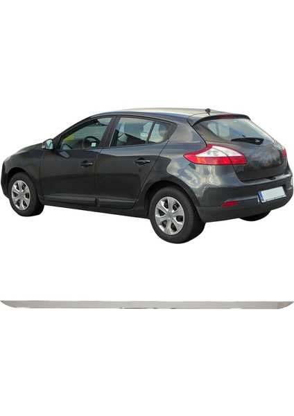 Renault Megane 3 Uyumlu 2010-2016 Krom Bagaj Alt Çıtası Paslanmaz Çelik fiyatları