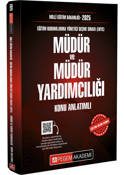 2025 Milli Eğitim Bakanlığı (Ekys) Müdür Ve Müdür Yardımcılığı Konu Anlatımı
