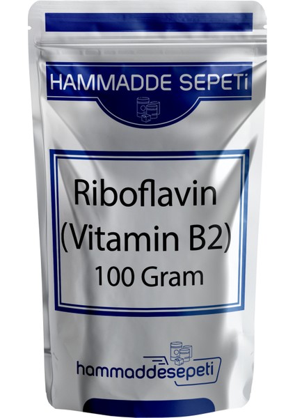 Riboflavin (Vitamin B2) 100 Gram