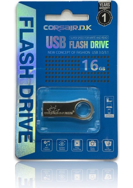 .d.k 3.0/3.1 USB Flash Bellek 16GB