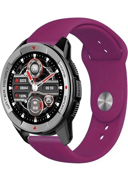Mibro Watch X1 Akıllı Saat ile Uyumlu Yumuşak Dokulu Silikon Kordon Kayış