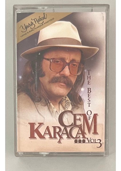 Cem Karaca The Best Of Cem Karaca Vol 3 Kaset (Orijinal Dönem Baskı Kaset)