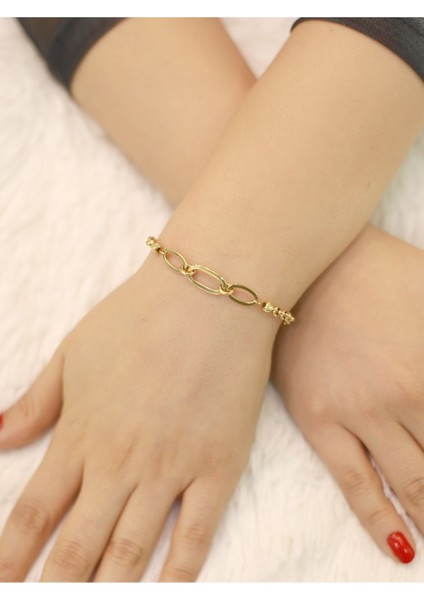 14 Ayar Altın Ataş Doc Bileklik