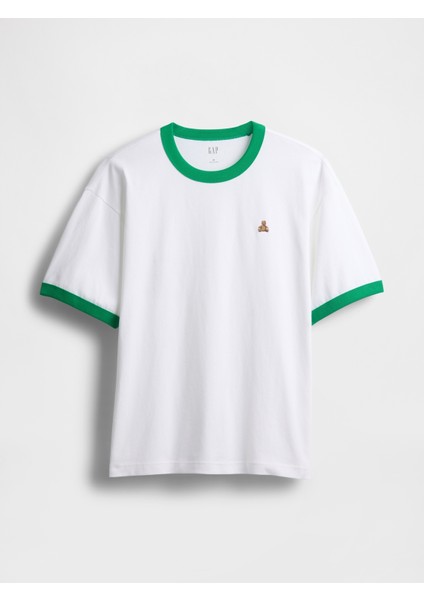 Erkek Beyaz Brannan Bear Ringer T-Shirt fiyatları