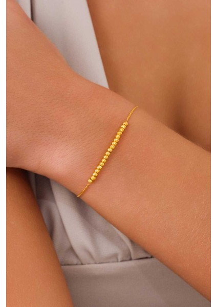 14 Ayar Altın Dorikalı Bileklik