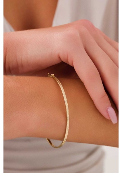 14 Ayar Altın Vrsce Elastik Kelepçe