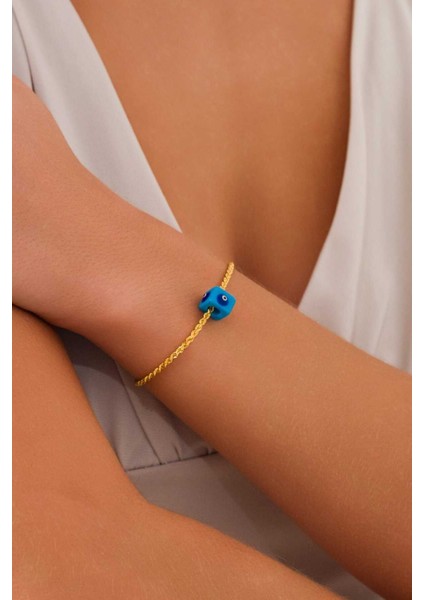 14 Ayar Altın Halat Burgu Bileklik