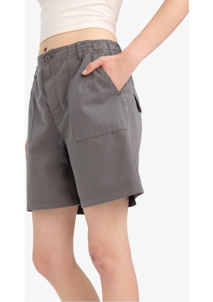 Coool Normal Bel Kısa Paça Gabardin Bermuda Şort F3318AX25SM
