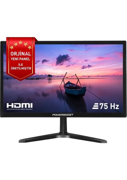 18.5" M1850VH 1366x768 - 75Hz VGA+HDMI Monitör