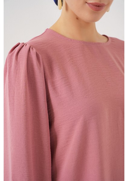 Ayrobin Tunik Pantolon Alt Üst Takım 6712 - Pembe indirimleri