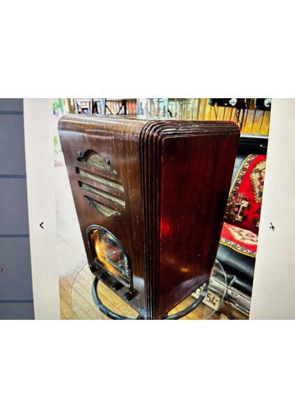 1930’S Sparton Made In Usa Radio 46 cm 35 cm 26 cm Ölçülerinde - Fm Kiti Takılmıştır Çalışır